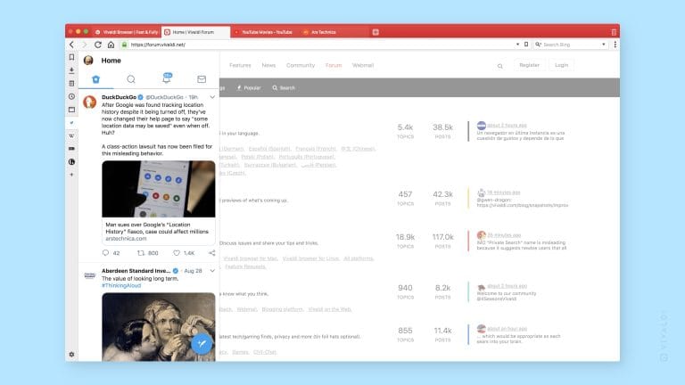 Navegador Vivaldi: Potência, Personalização e Privacidade em um Só Lugar