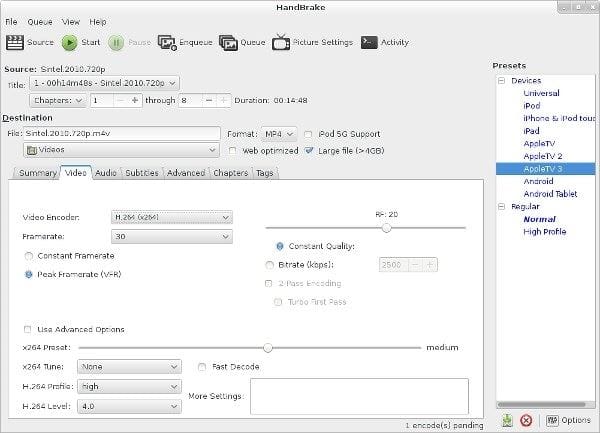 HandBrake: Transcoder de Vídeo Gratuito e de Código Aberto para Todos