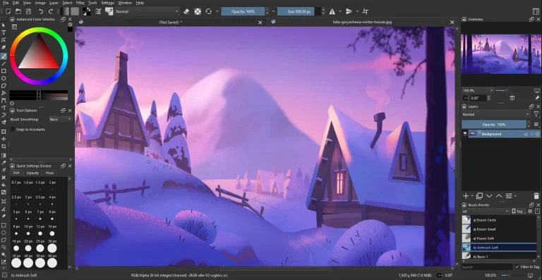 Krita: O Melhor Editor de Pintura Digital para Artistas e Designers